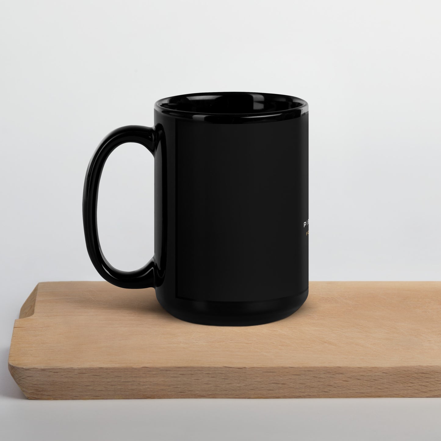 Pirate by Day Black Glossy Mug