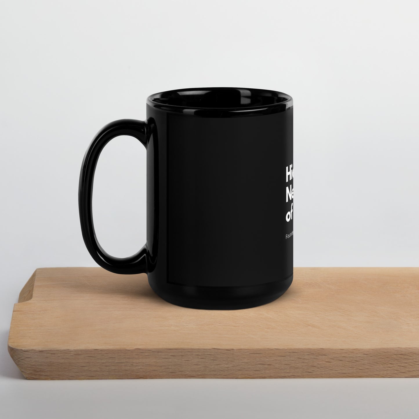 Founder Mode Black Glossy Mug