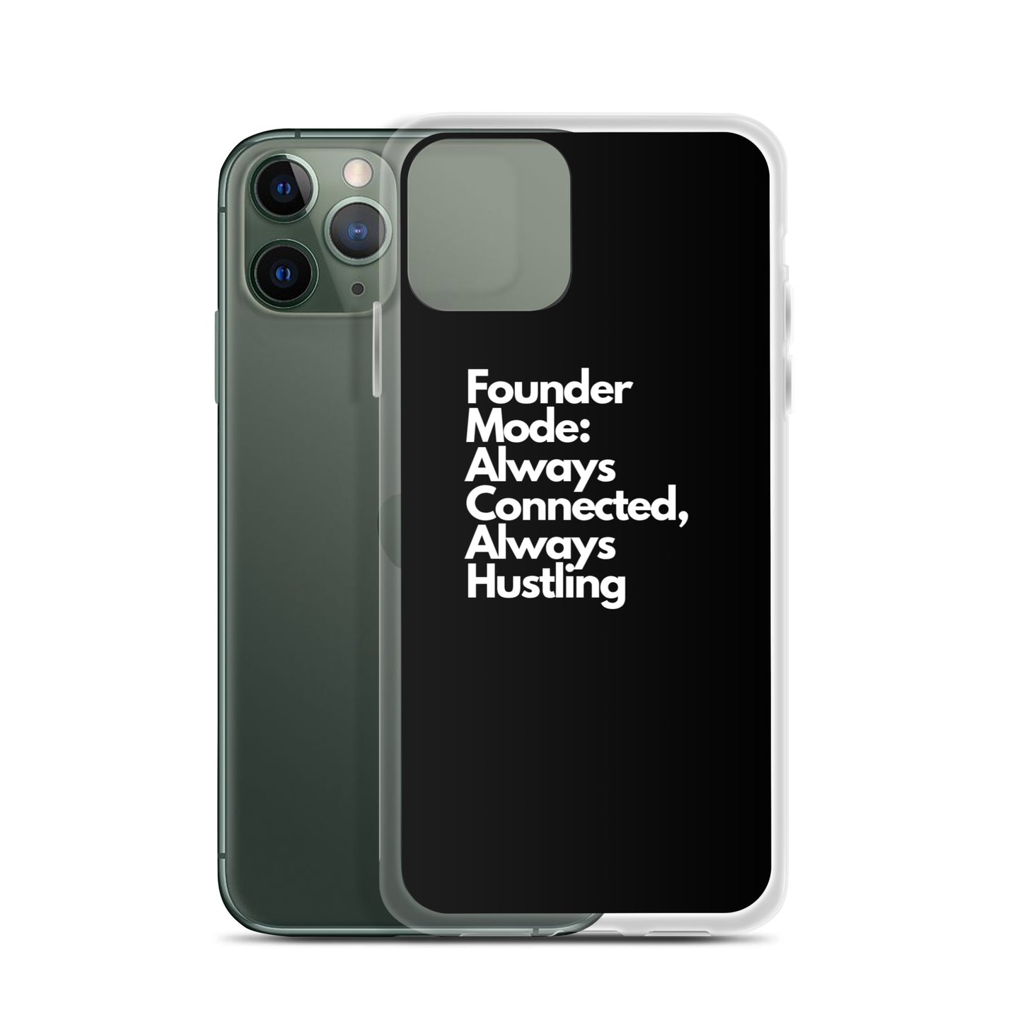 Founder Mode Always Connected - Clear Case for iPhone®