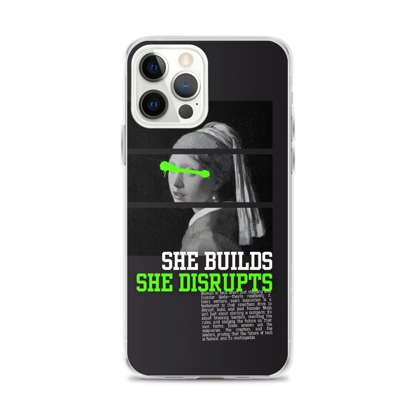 She Builds Clear Case for iPhone®