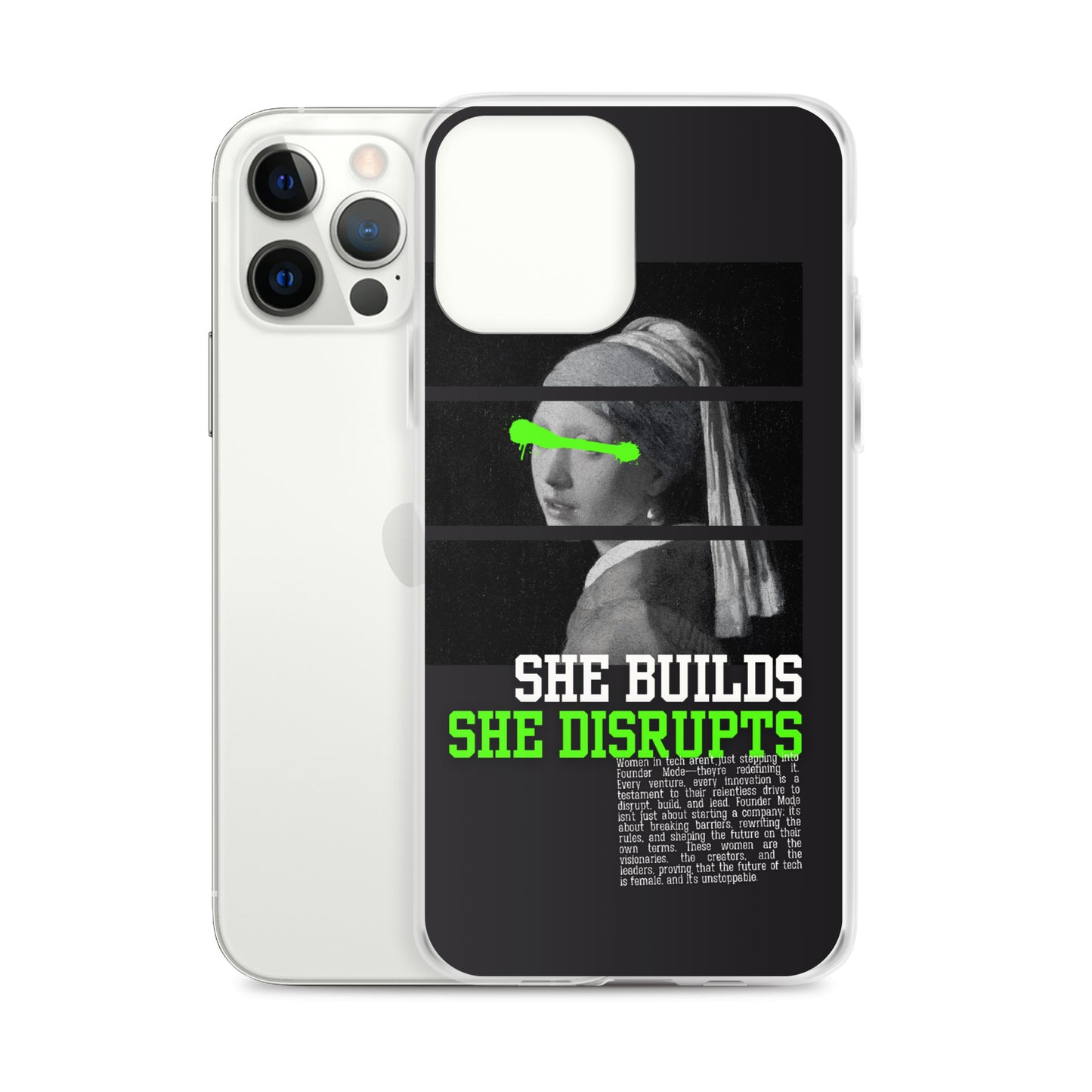 She Builds Clear Case for iPhone®