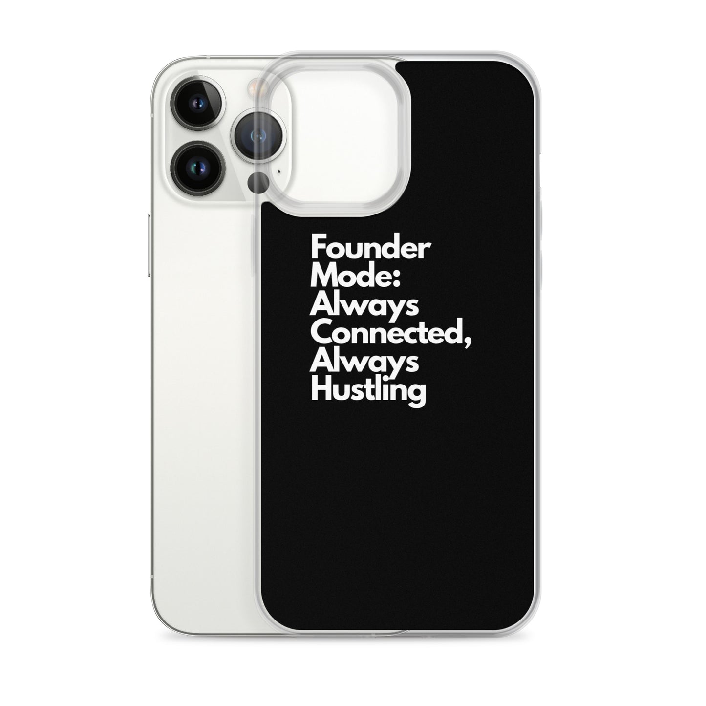 Founder Mode Always Connected - Clear Case for iPhone®