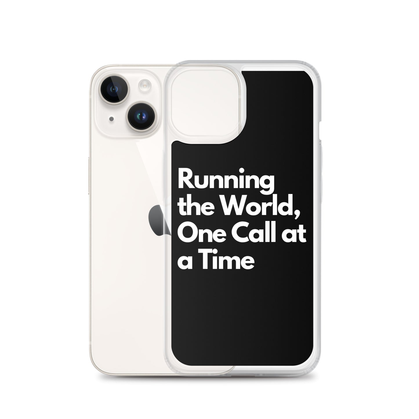 Running the World - Clear Case for iPhone®