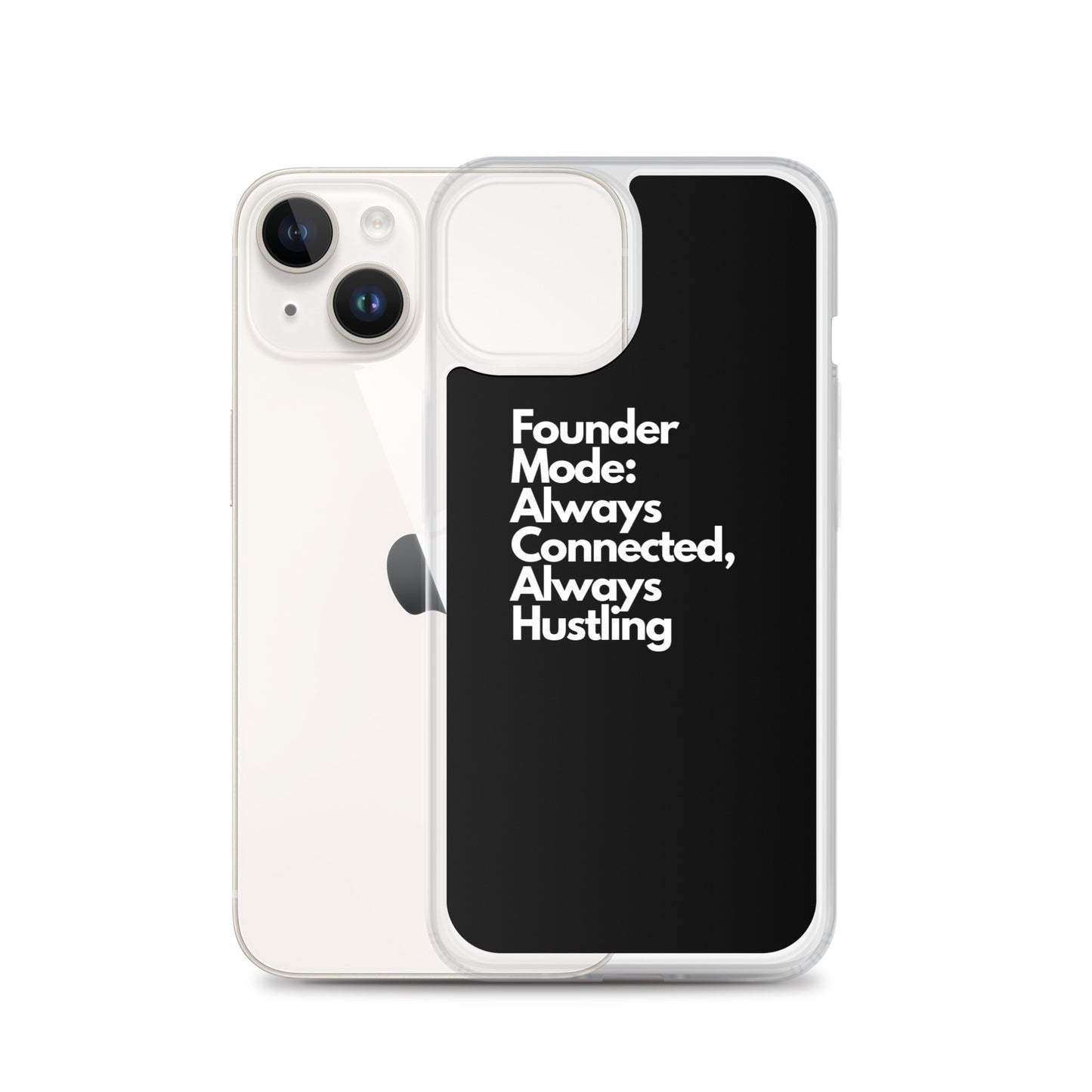 Founder Mode Always Connected - Clear Case for iPhone®