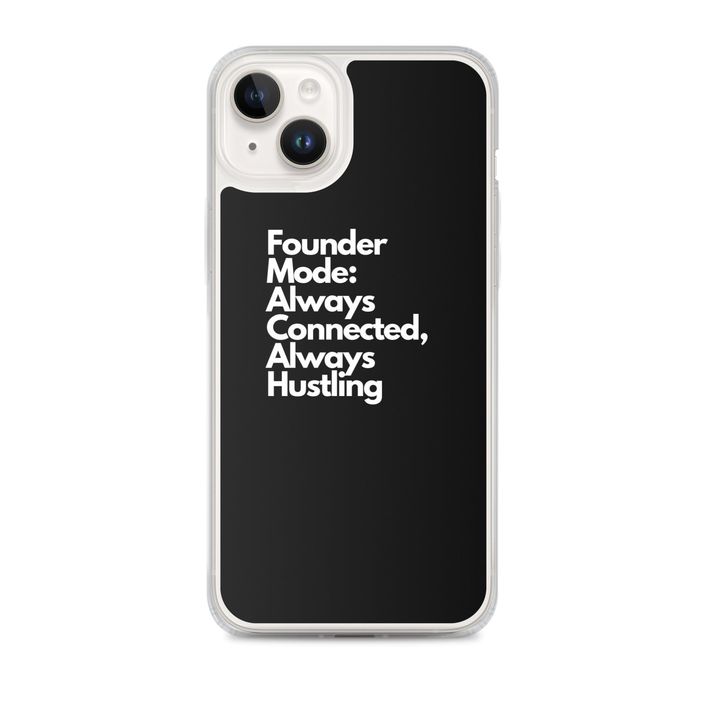 Founder Mode Always Connected - Clear Case for iPhone®