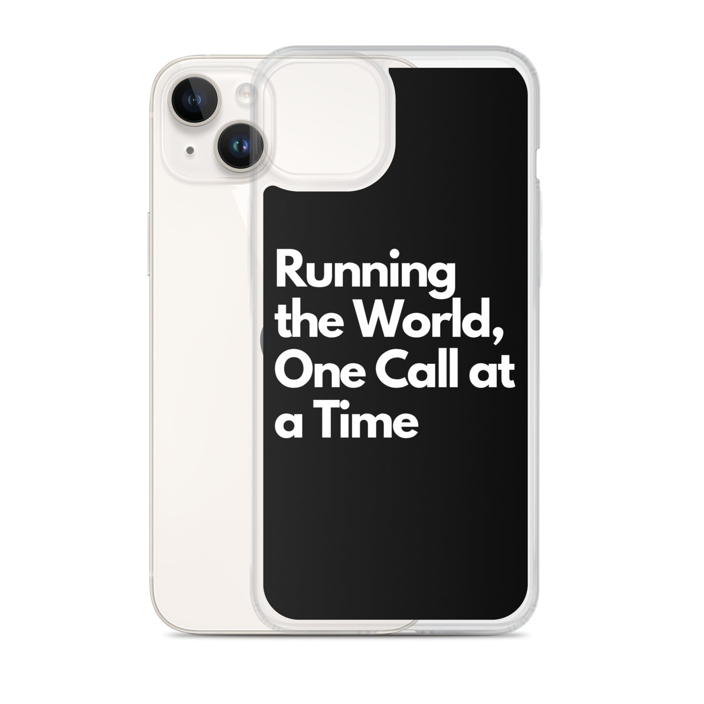 Running the World - Clear Case for iPhone®