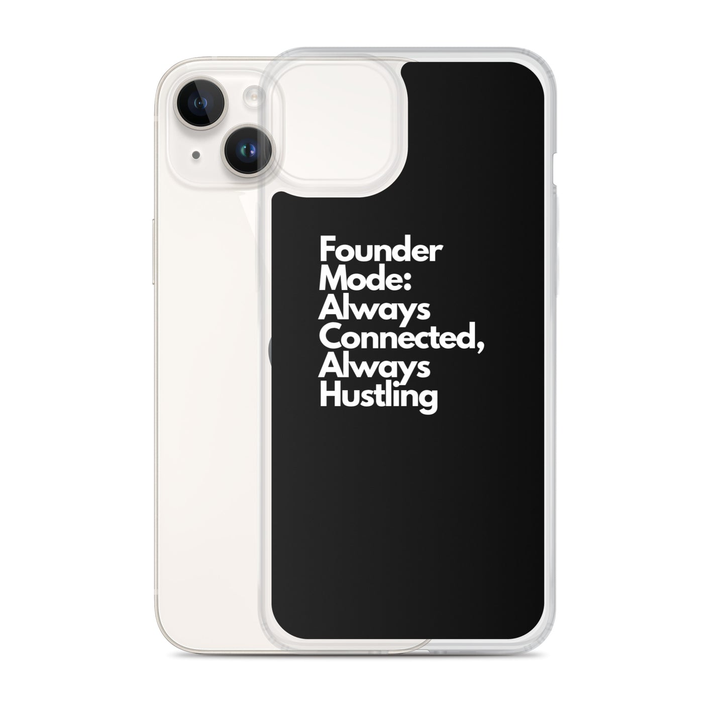 Founder Mode Always Connected - Clear Case for iPhone®