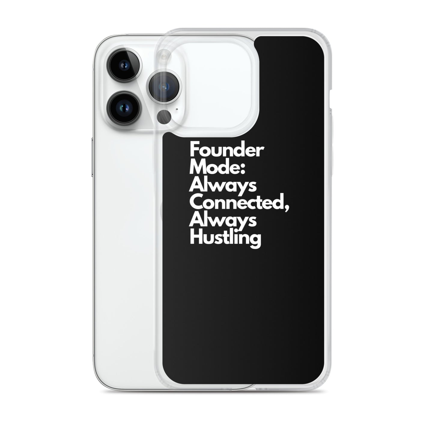 Founder Mode Always Connected - Clear Case for iPhone®