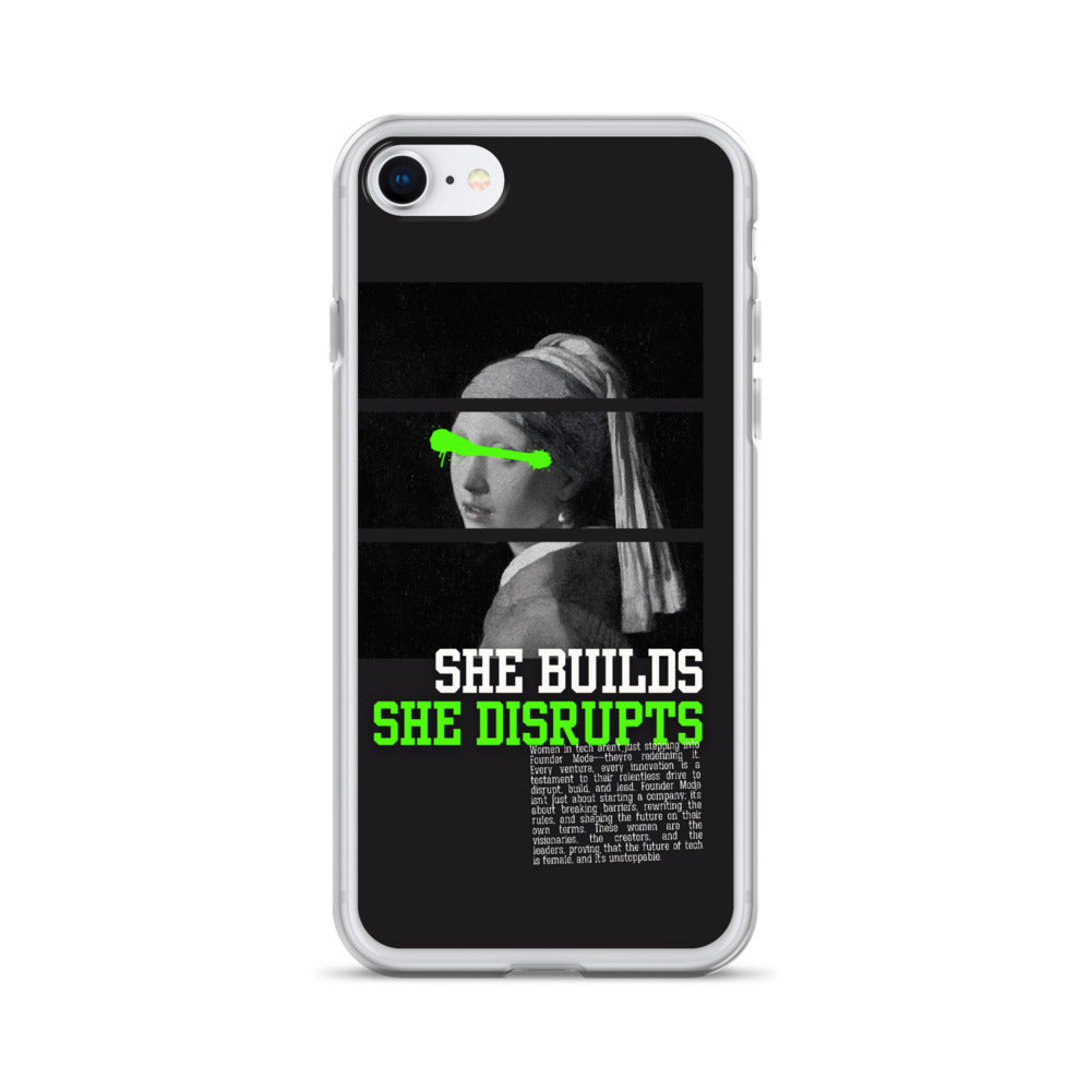 She Builds Clear Case for iPhone®