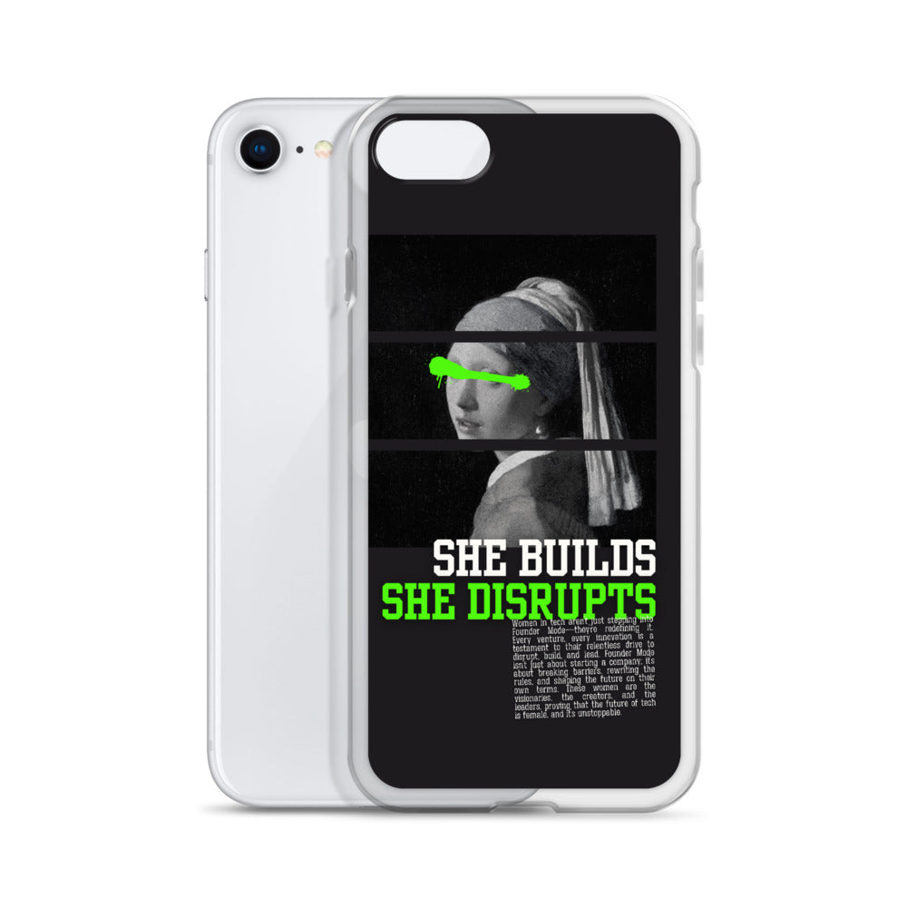 She Builds Clear Case for iPhone®