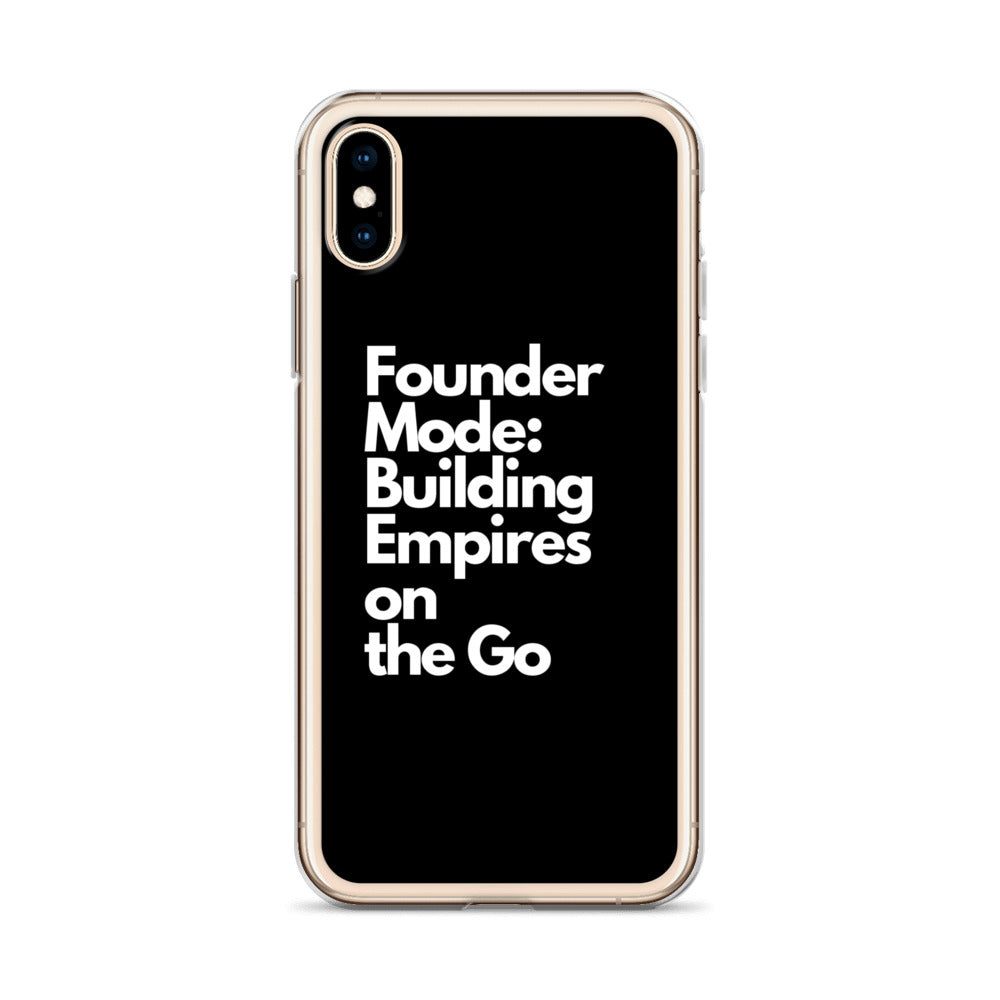 Founder Mode Building Empires - Clear Case for iPhone®