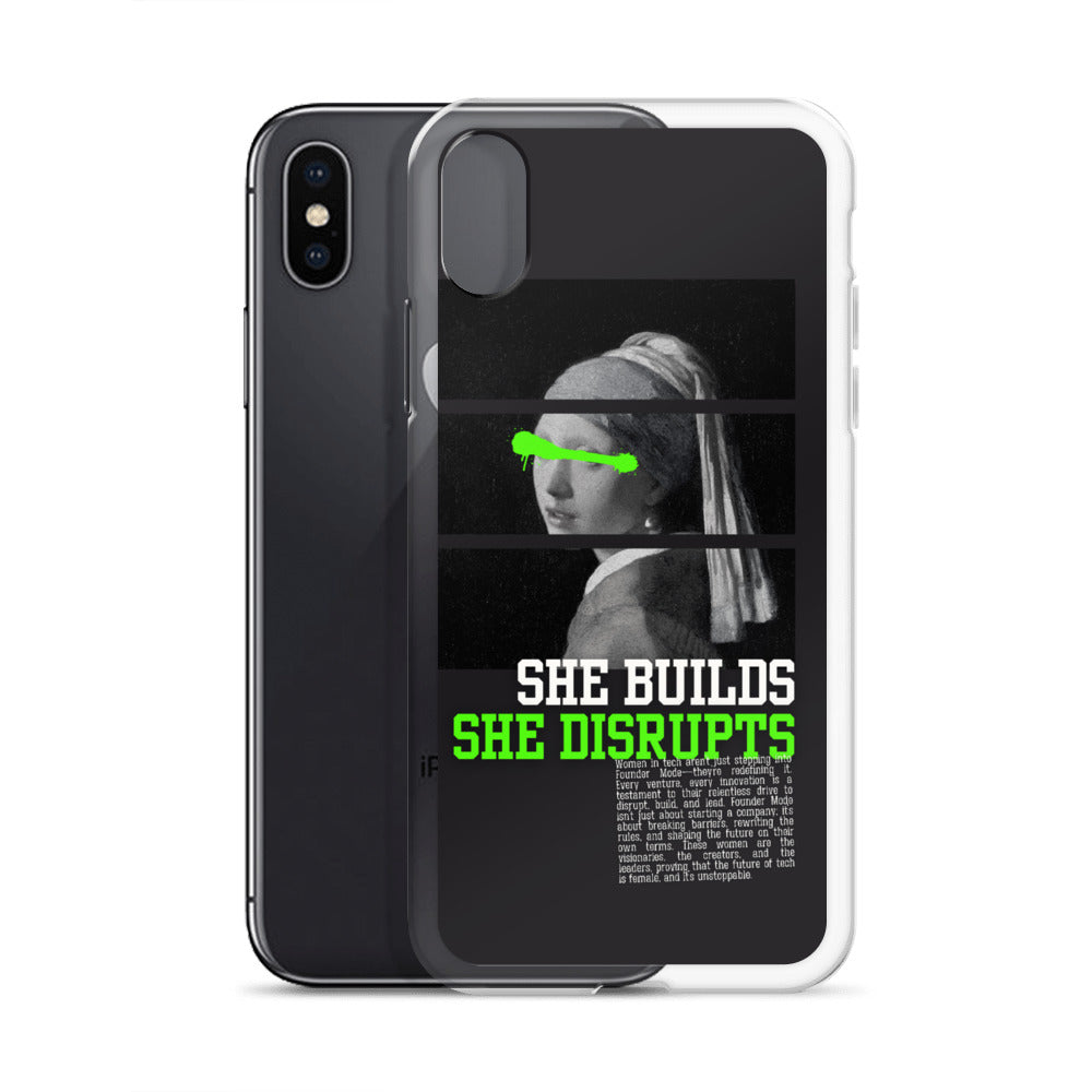 She Builds Clear Case for iPhone®