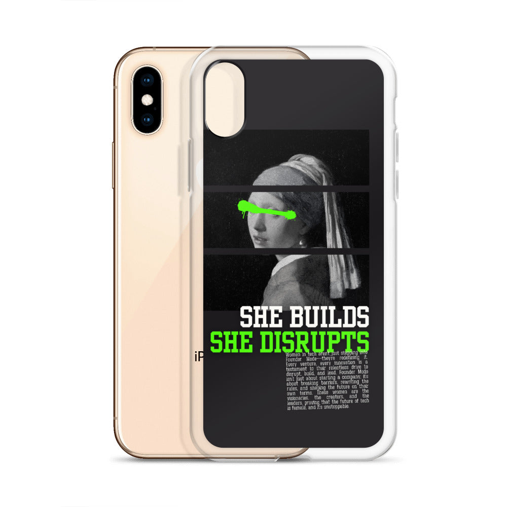 She Builds Clear Case for iPhone®