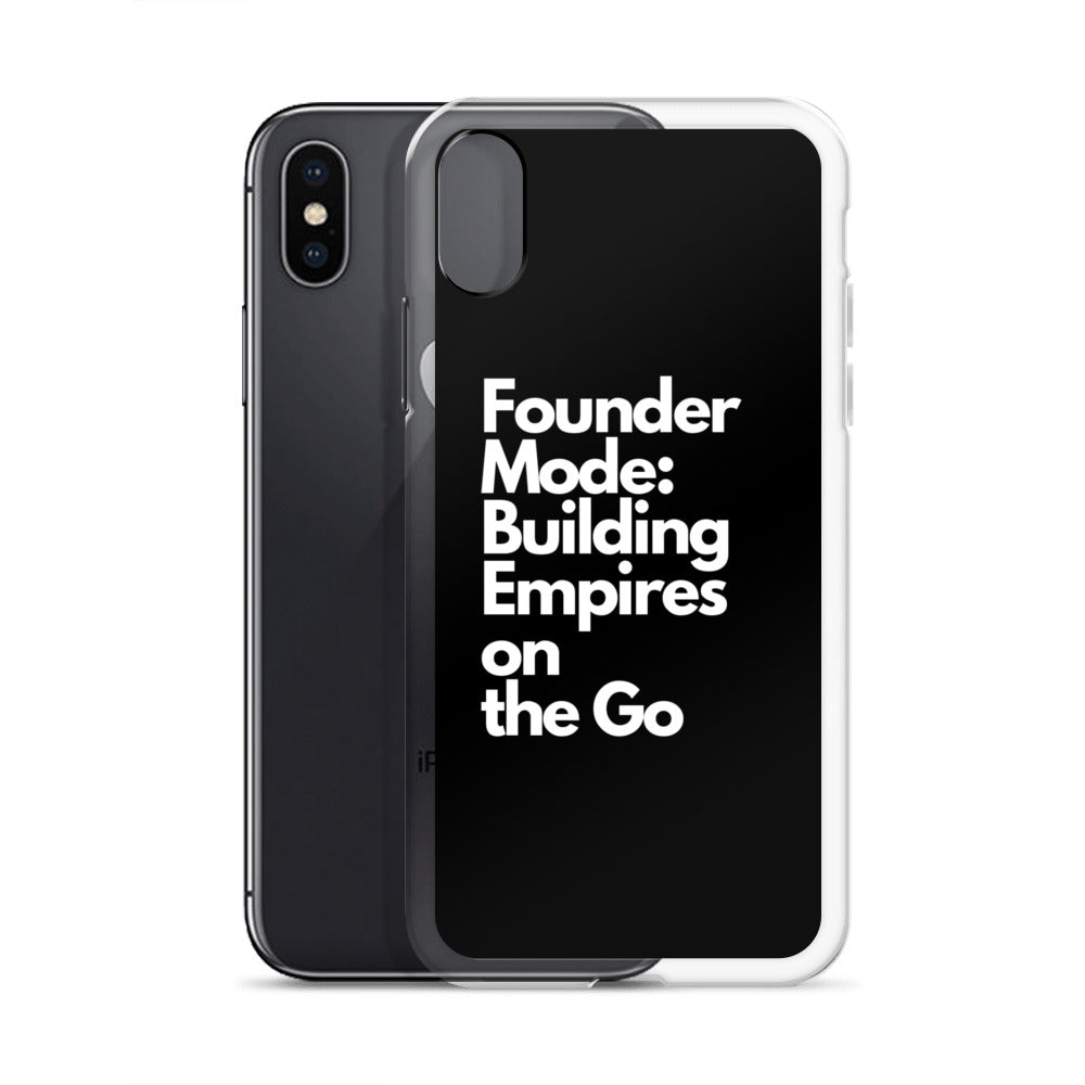 Founder Mode Building Empires - Clear Case for iPhone®