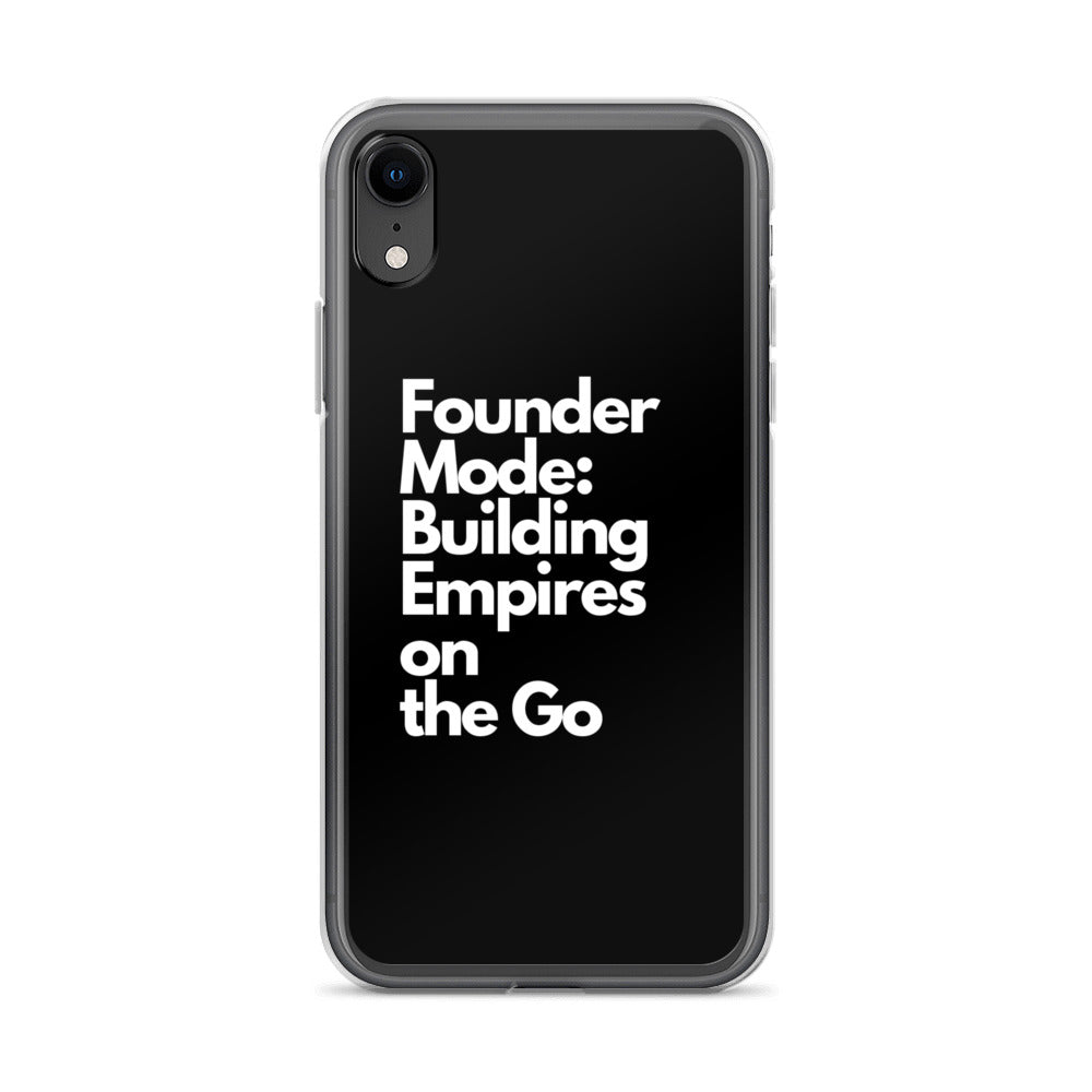 Founder Mode Building Empires - Clear Case for iPhone®