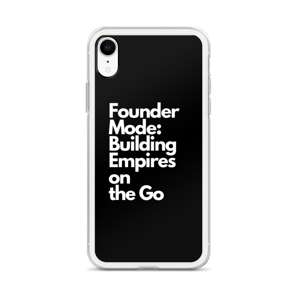 Founder Mode Building Empires - Clear Case for iPhone®