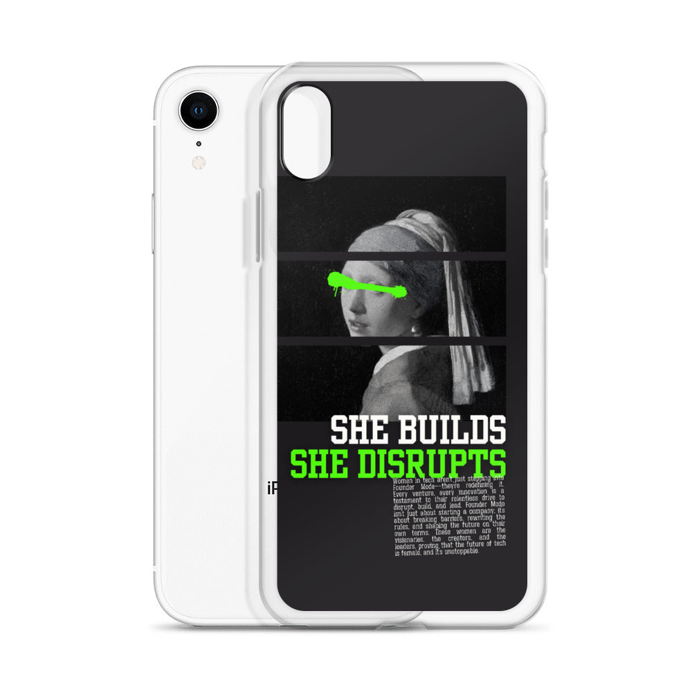 She Builds Clear Case for iPhone®