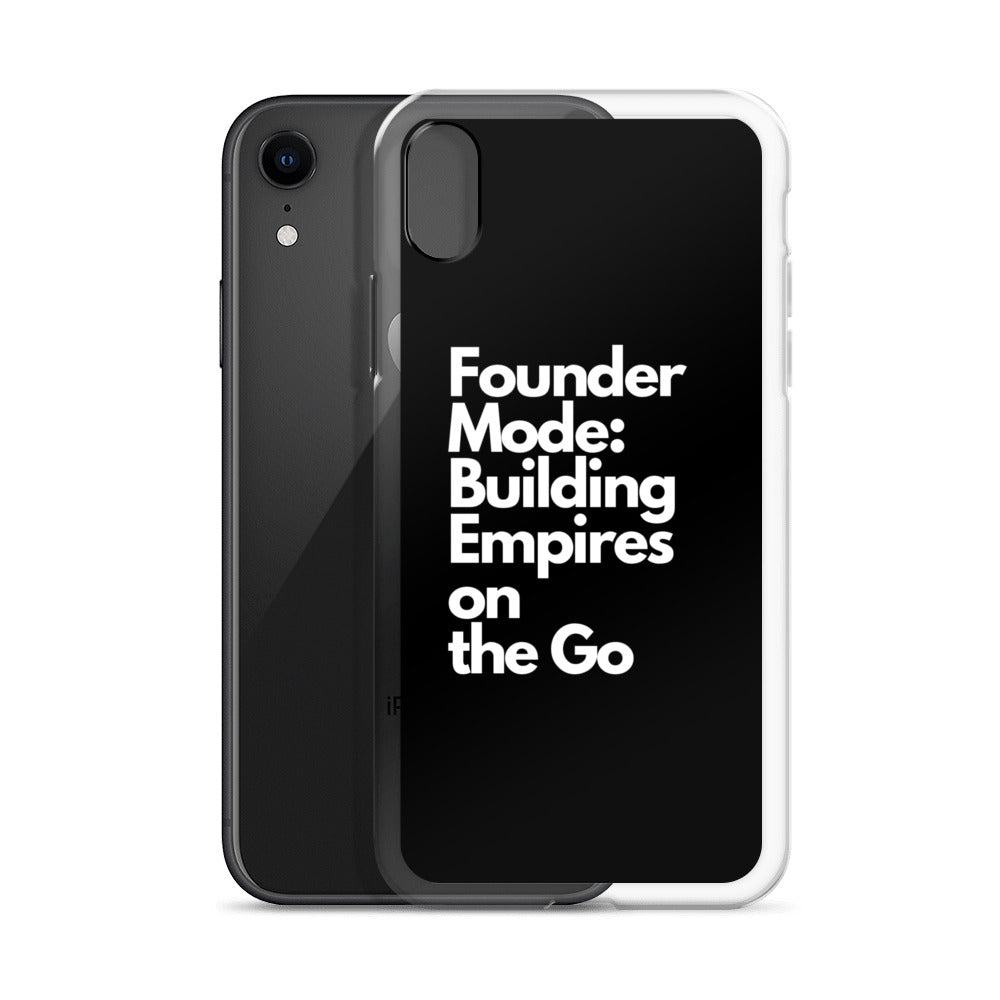 Founder Mode Building Empires - Clear Case for iPhone®