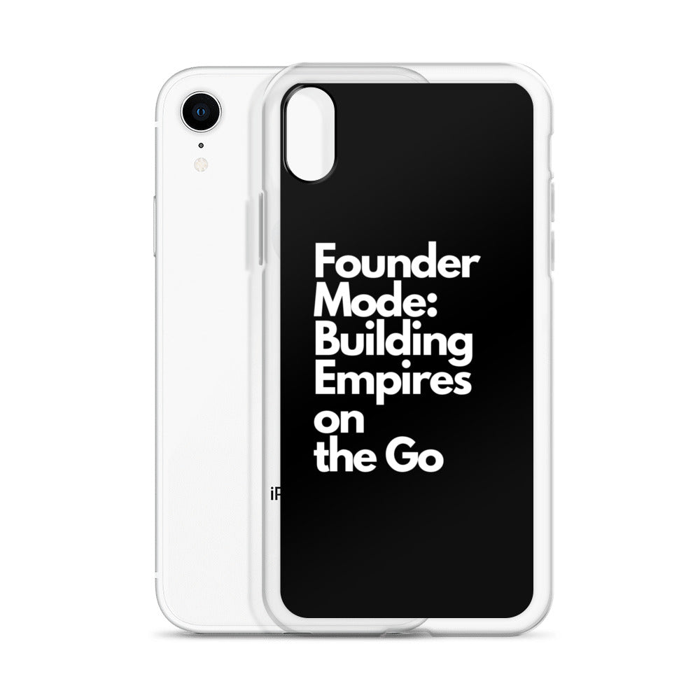 Founder Mode Building Empires - Clear Case for iPhone®