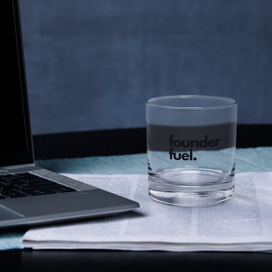 Founder Fuel Rocks glass