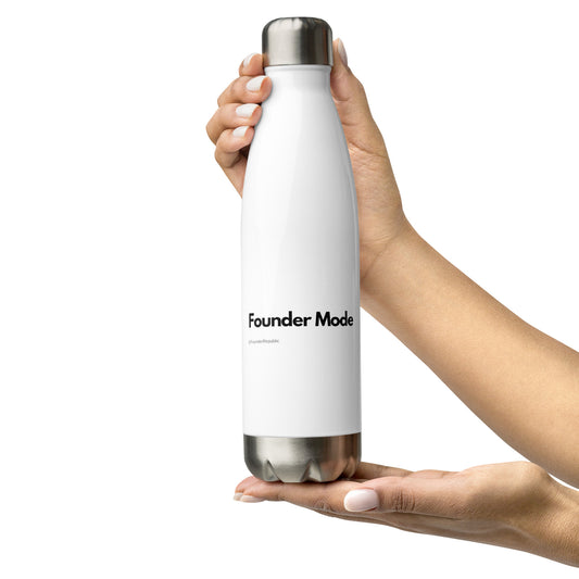 Founder Mode Stainless Steel Water Bottle