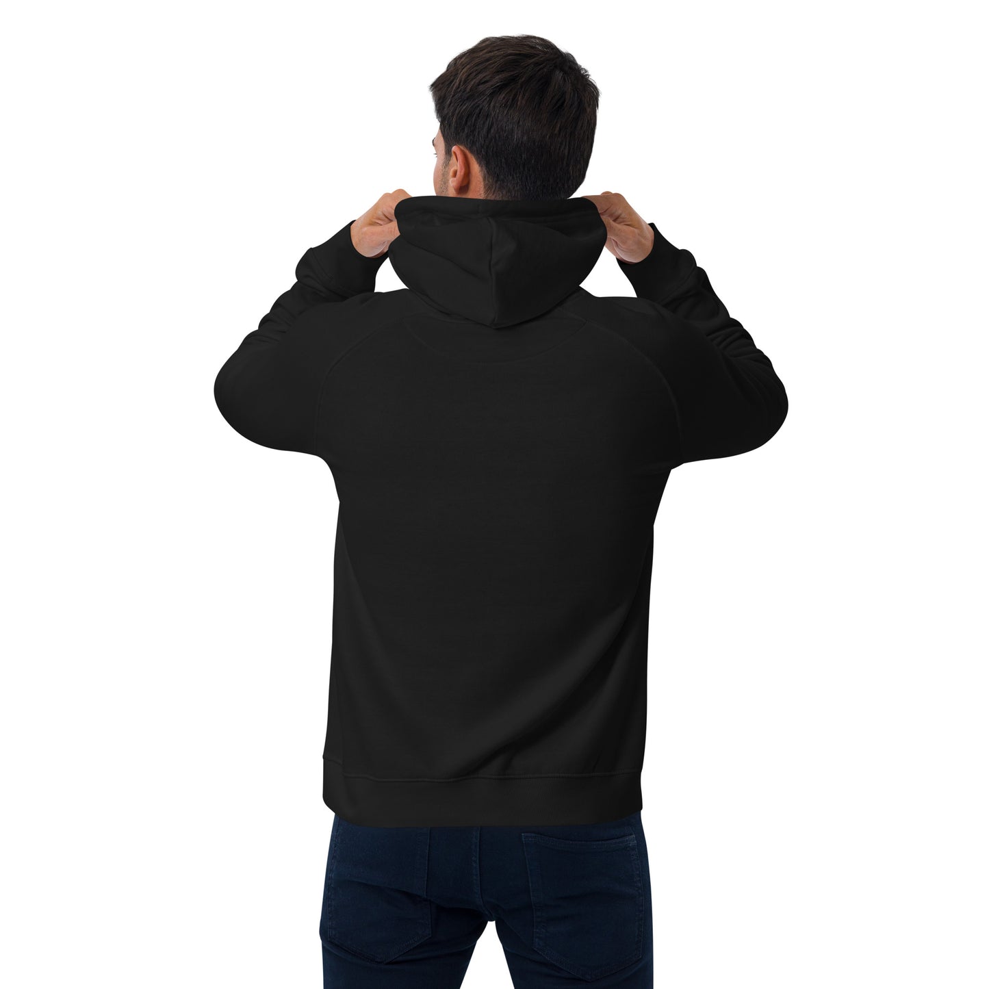 Founder Mode Unisex Eco Raglan Hoodie