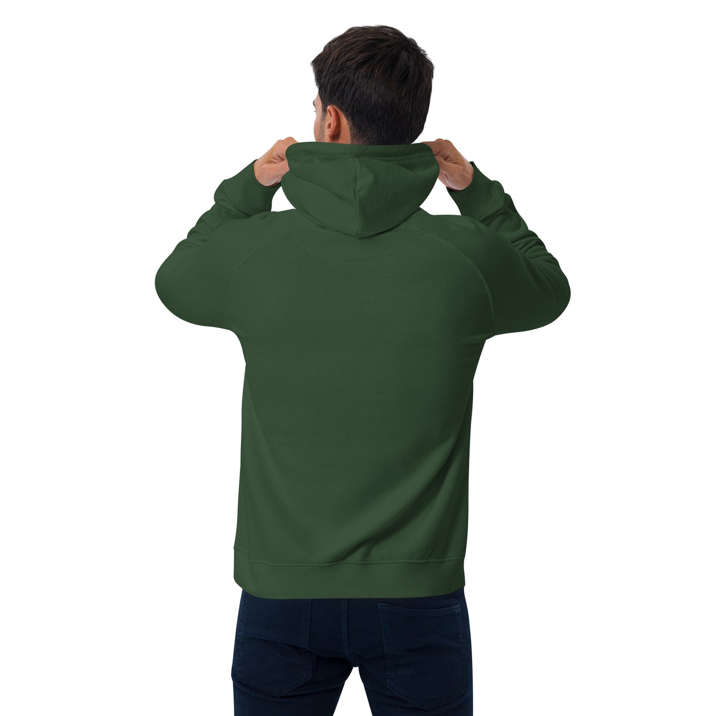 Founder Mode Unisex Eco Raglan Hoodie