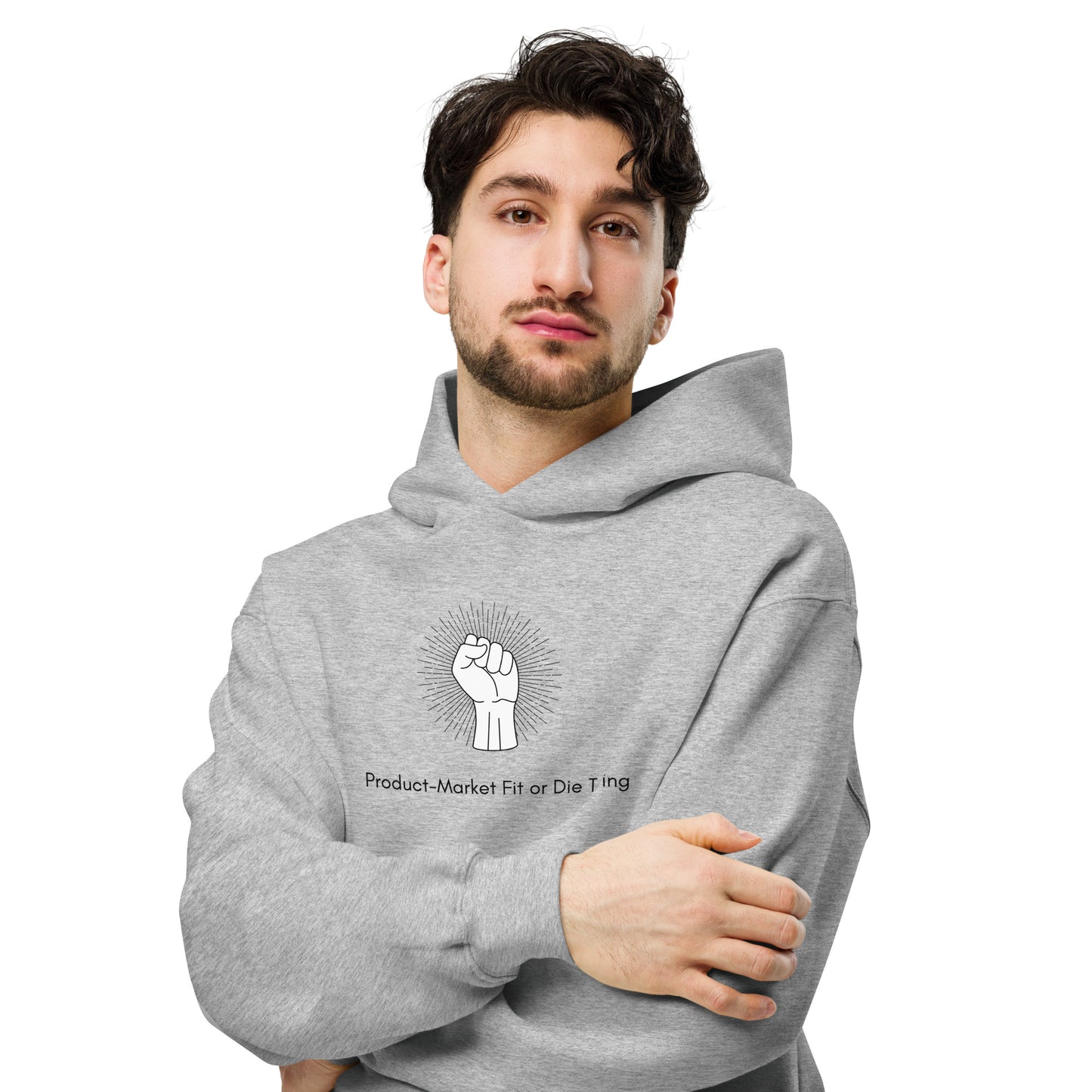 Founder Mode Unisex Oversized Hoodie